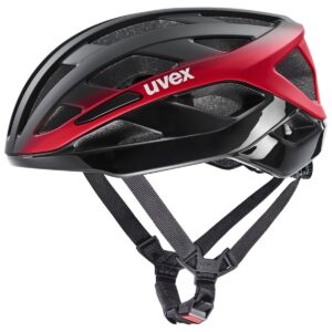 Přilba Uvex I-Volute - black red matt Velikost: 56-60